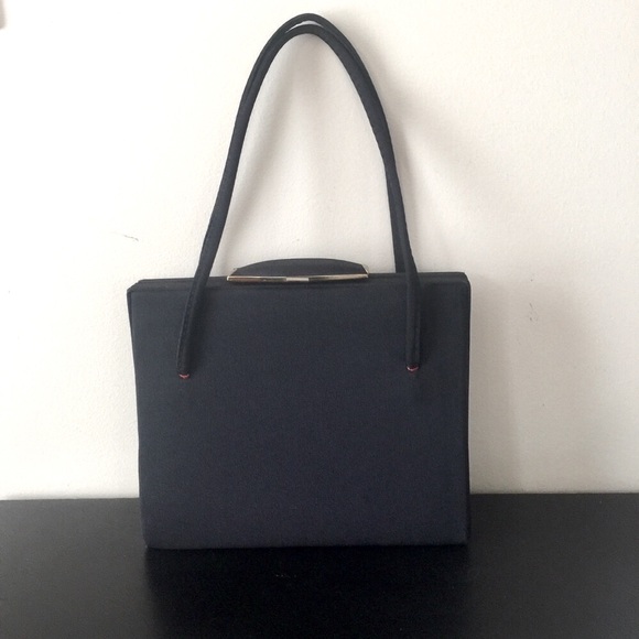 Vintage Handbags - Vintage Ladylike Structured Handbag